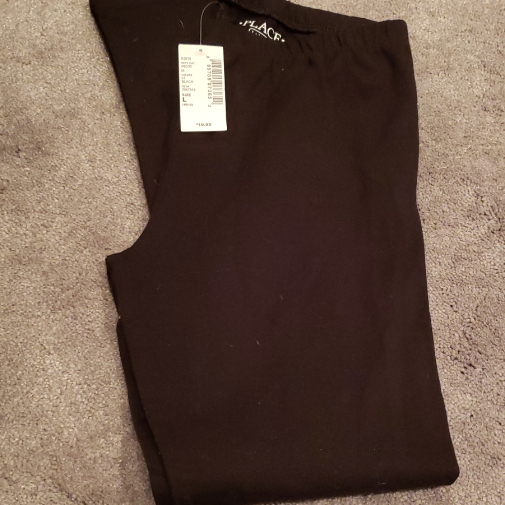 Black stretch pants